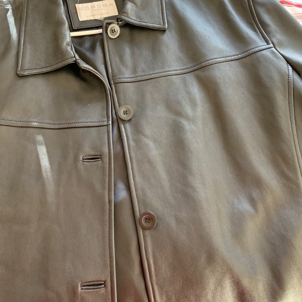 Leather jacket